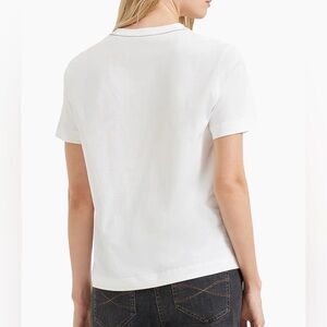 Brunello Cucinelli White Short Sleeve Tee